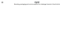 Desktop Screenshot of apecreative.com